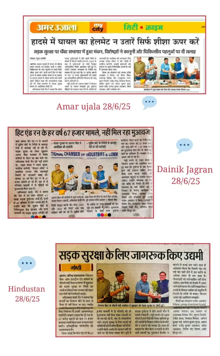 Newspaper clipping featuring Dr. Udbhav Bansal's medical work, clipping 2